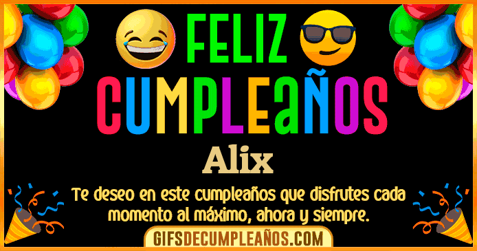 Feliz Cumpleaños Alix